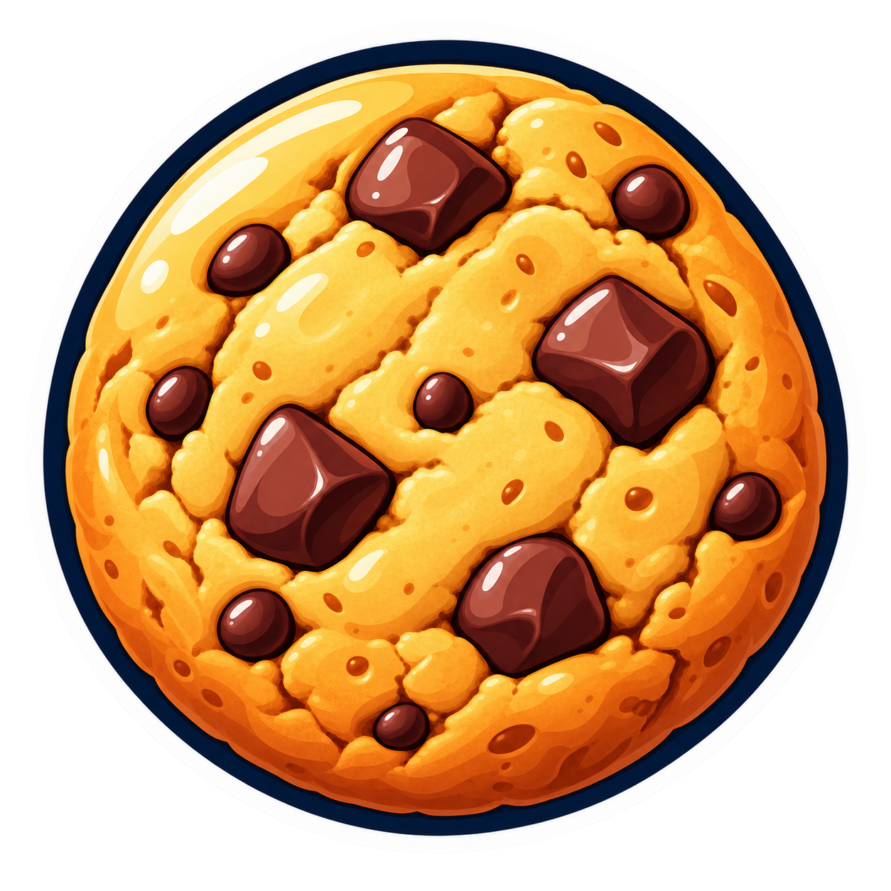 Cookie — 4 inch sticker